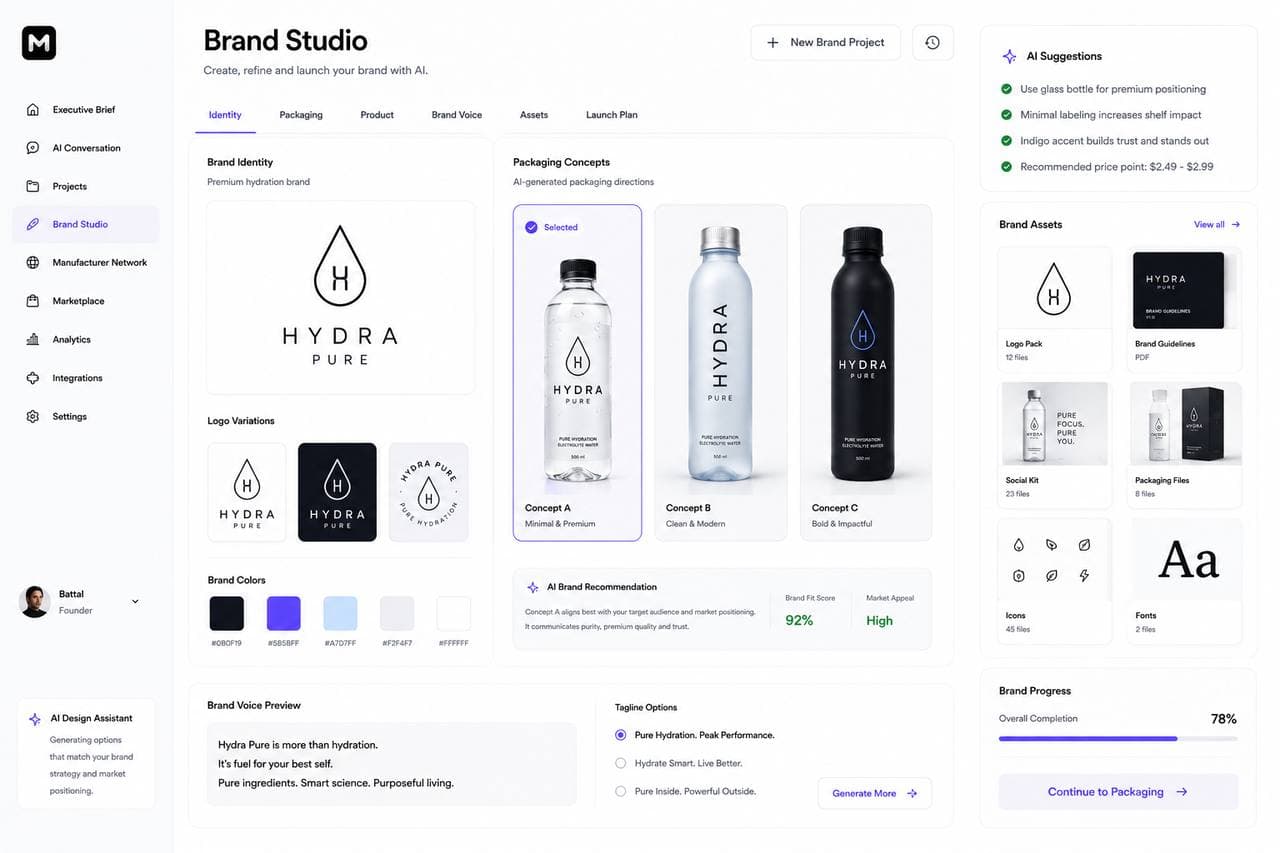 Brand Studio concept